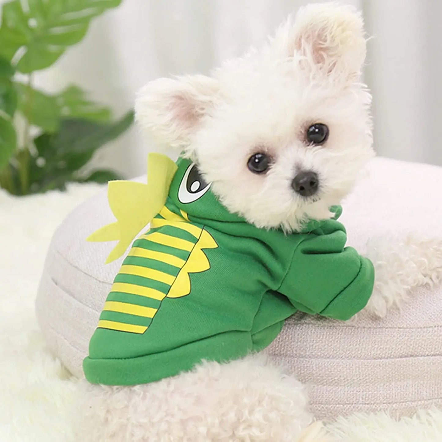 Tiny Paws of Fury: The Ultimate Fleece Fashion Show for Pint-Sized Pups in Tiger, Duck, and Dino Disguises! Puppy Whippd