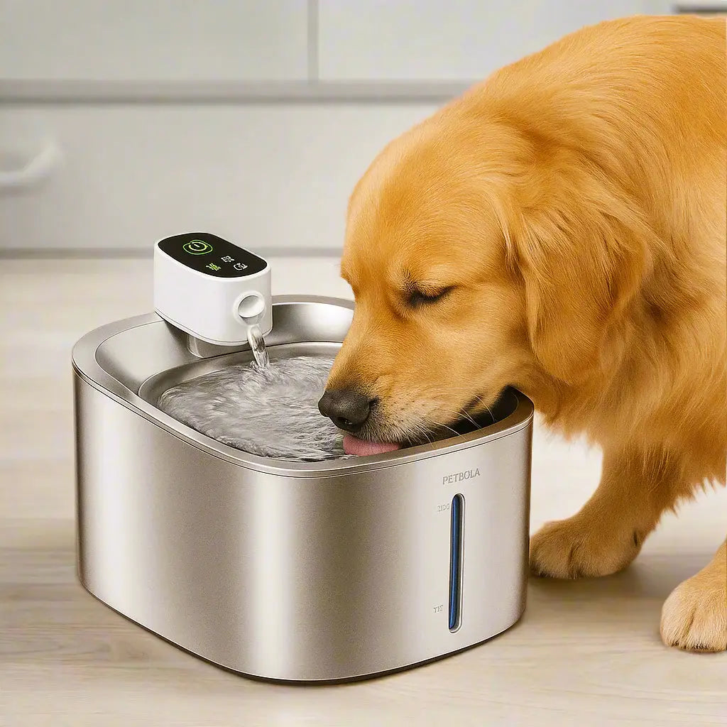 Wireless 4L Dog Water Fountain with Auto Sensor & Filtered Flow Puppy Whippd