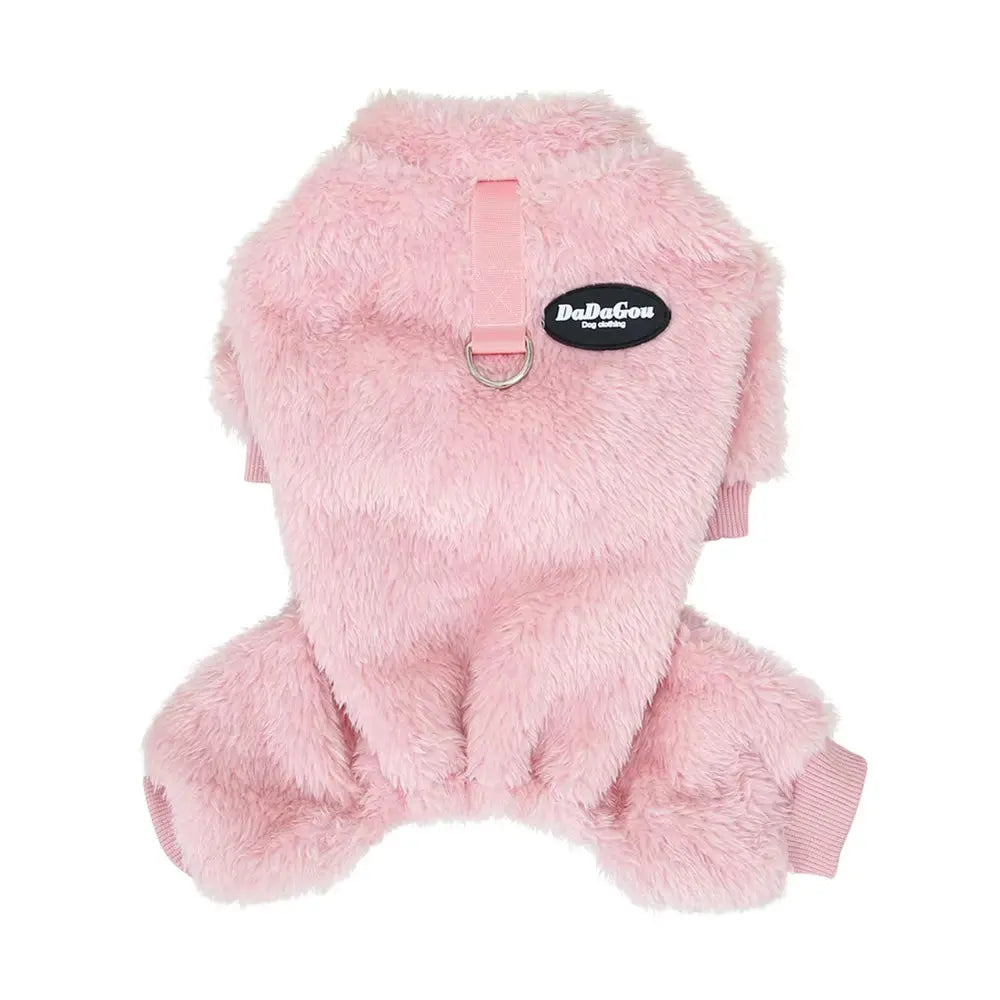 Paw-sitively Adorable Velvet Snuggie Suit for Small Dogs & Cats Puppy Whippd
