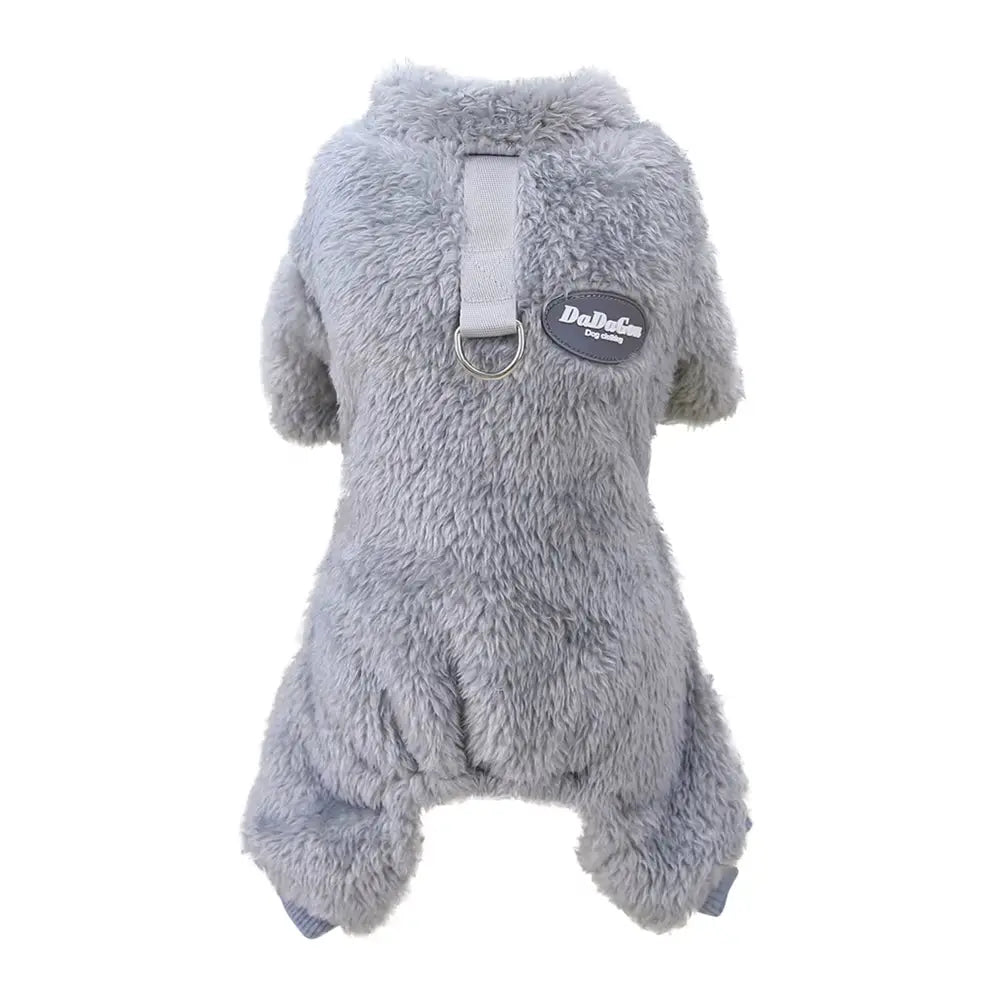 Paw-sitively Adorable Velvet Snuggie Suit for Small Dogs & Cats Puppy Whippd