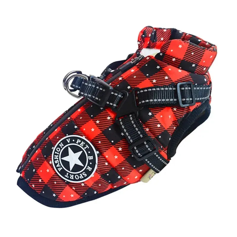 Ultimate Winter Dog Jacket with Built-In Harness Puppy Whippd