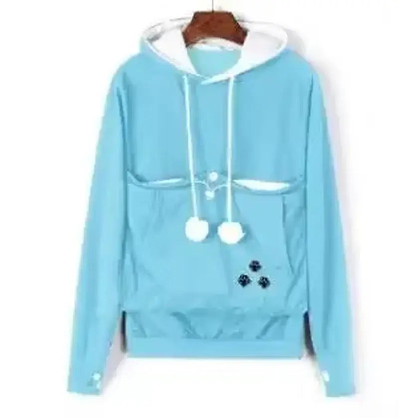 Cozy Puppy Pouch Hoodie for Hands-Free Dog Cuddles Puppy Whippd