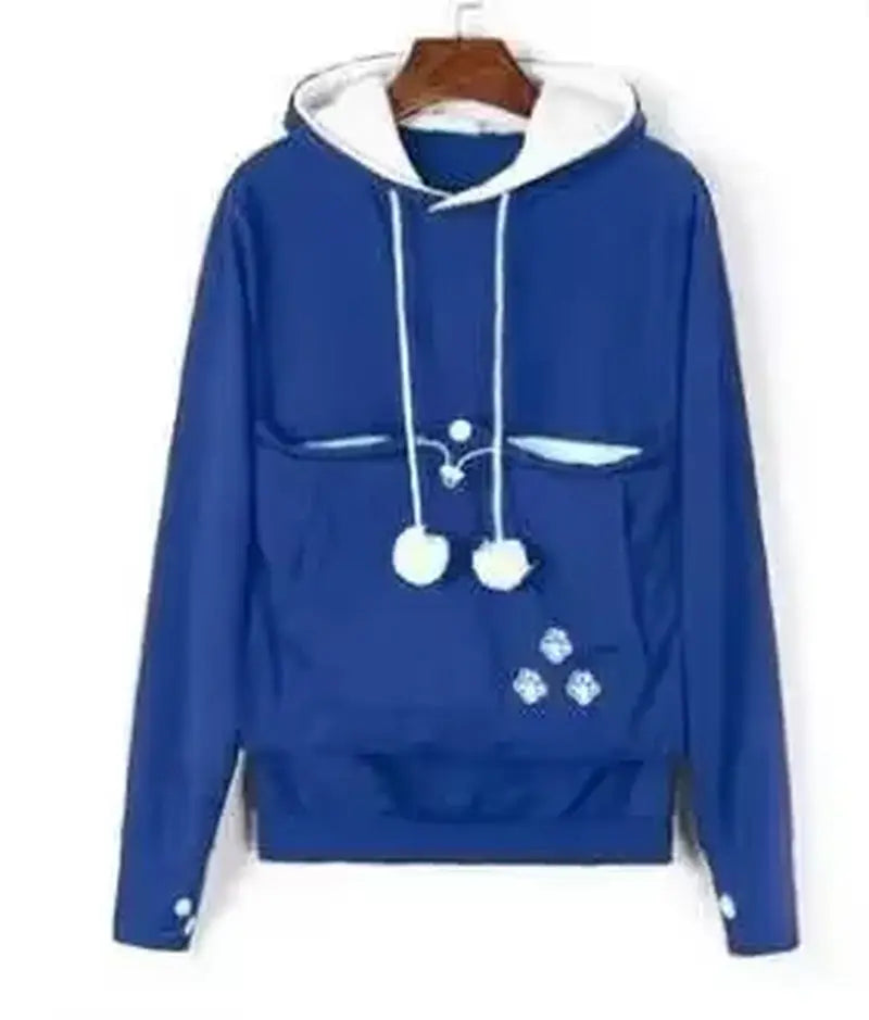 Cozy Puppy Pouch Hoodie for Hands-Free Dog Cuddles Puppy Whippd