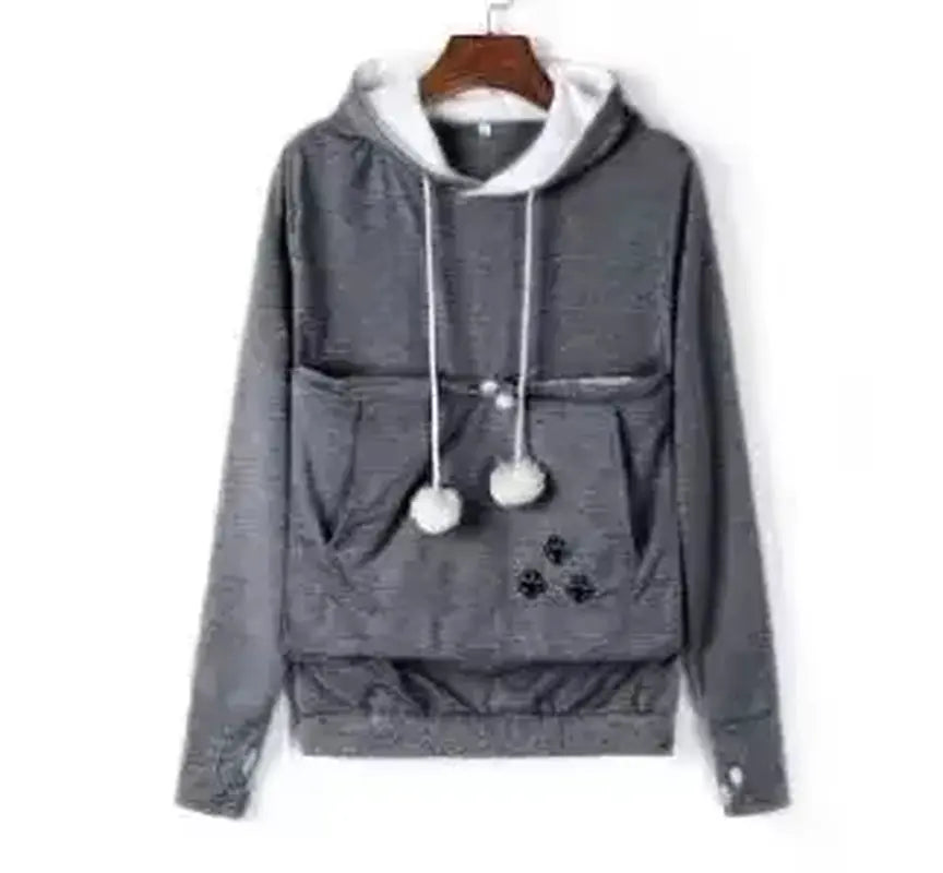 Cozy Puppy Pouch Hoodie for Hands-Free Dog Cuddles Puppy Whippd