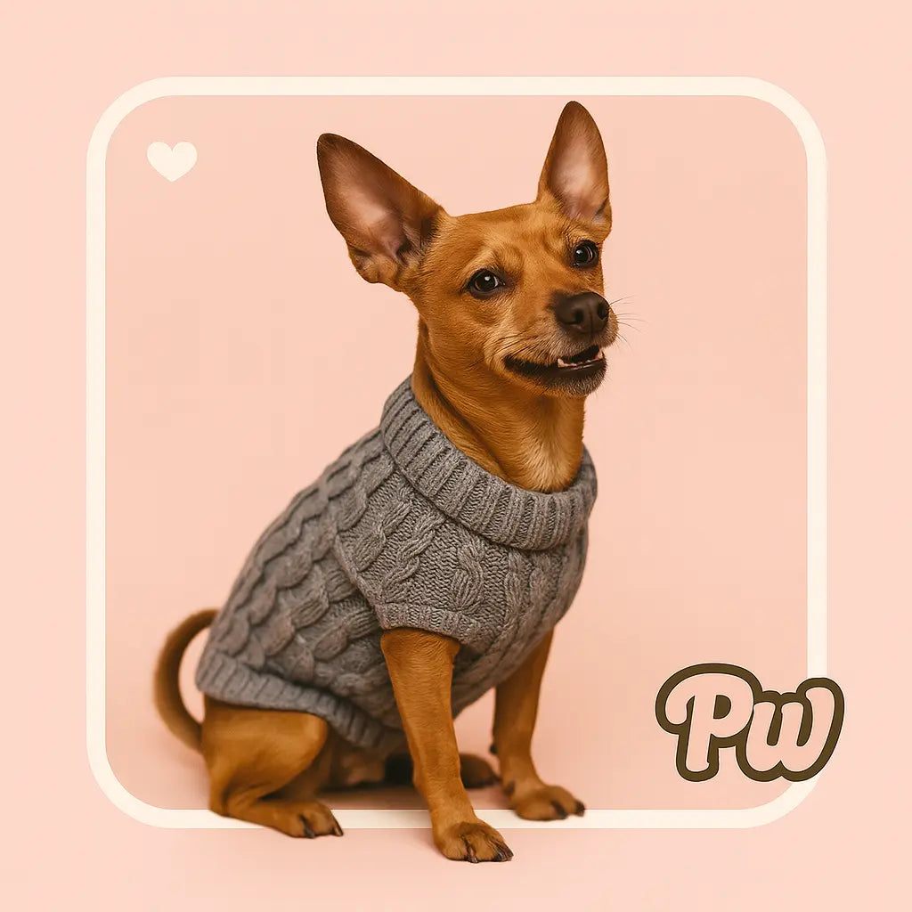 Cozy dog sweater for Small Stylish Dogs Puppy Whippd