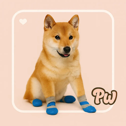 Waterproof Winter Dog Booties for Snow, Rain & Cold Weather Puppy Whippd
