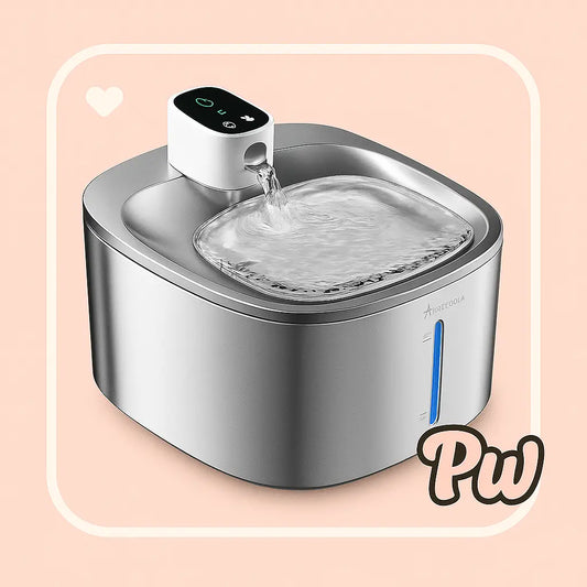 Wireless 4L Dog Water Fountain with Auto Sensor & Filtered Flow Puppy Whippd