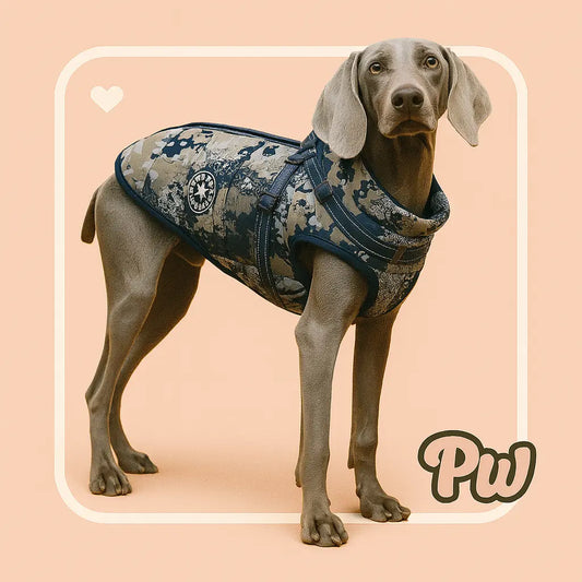 Ultimate Winter Dog Jacket with Built-In Harness Puppy Whippd
