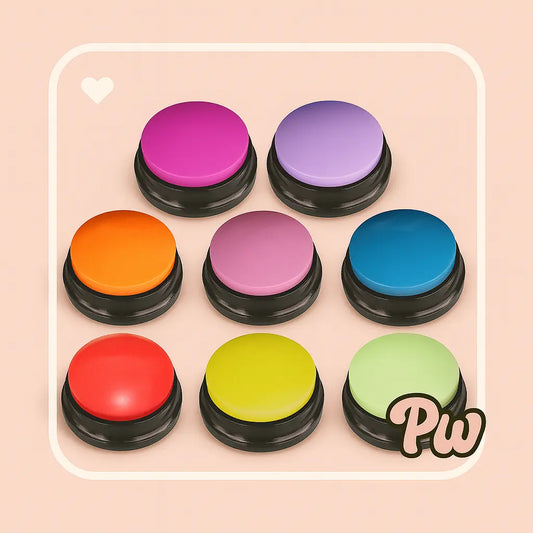 Voice Recording Training Buttons for Dog Communication Games Puppy Whippd